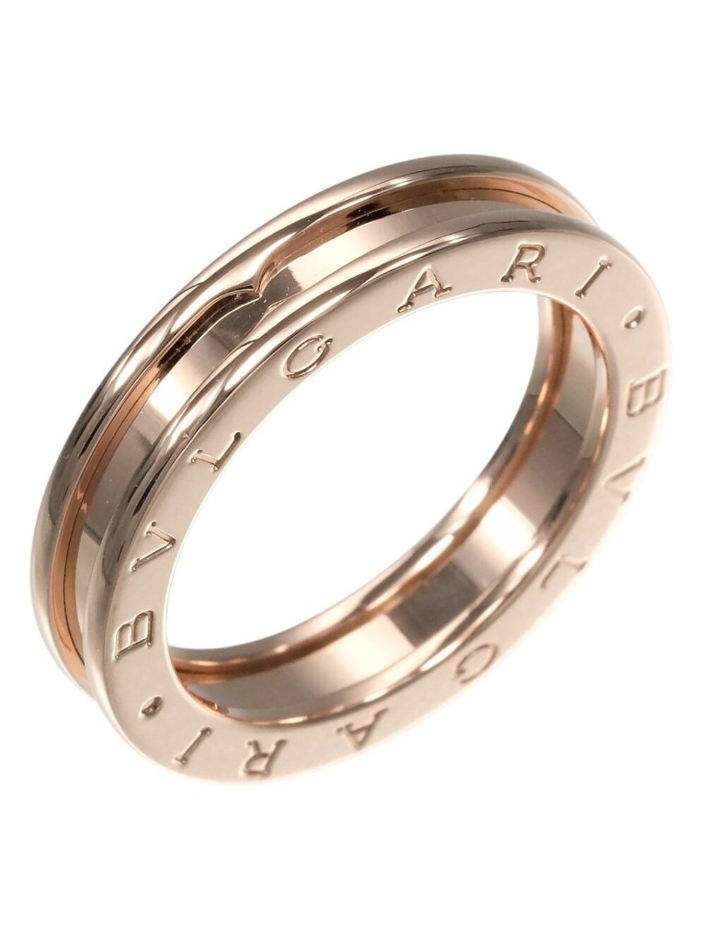 Bvlgari B.Zero1 XS 18K Pink Gold Ring 20